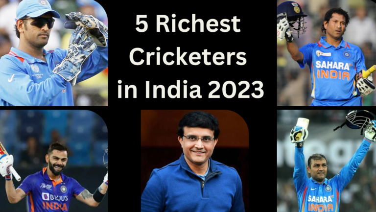 5 Richest Cricketers in India 2023