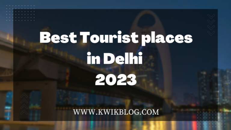 Best Tourist places in Delhi